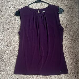 Purple Sleeveless Top